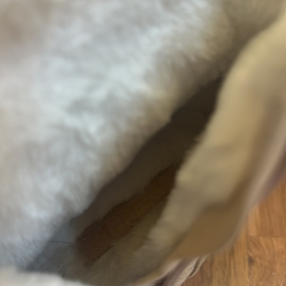 Beautiful fabric upper faux fur lining and faux fur sock boots - Picture 11 of 12